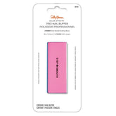 Sally Hansen Salon Effects Pro Nail Buffer with four sides for smoothing and buffing nails. Step 1: Smooth.