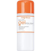 Sally Hansen Salon Gel Polish Acetone Remover bottle with an orange cap.