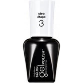 Sally Hansen Salon Gel Polish Gel Top Coat bottle with a black base and white cap.