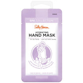 Sally Hansen Spa Collection Hydrating Hand Mask packaging featuring macadamia oil and shea butter.
