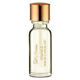 Sally Hansen Vitamin E Nail & Cuticle Oil bottle with a gold cap.