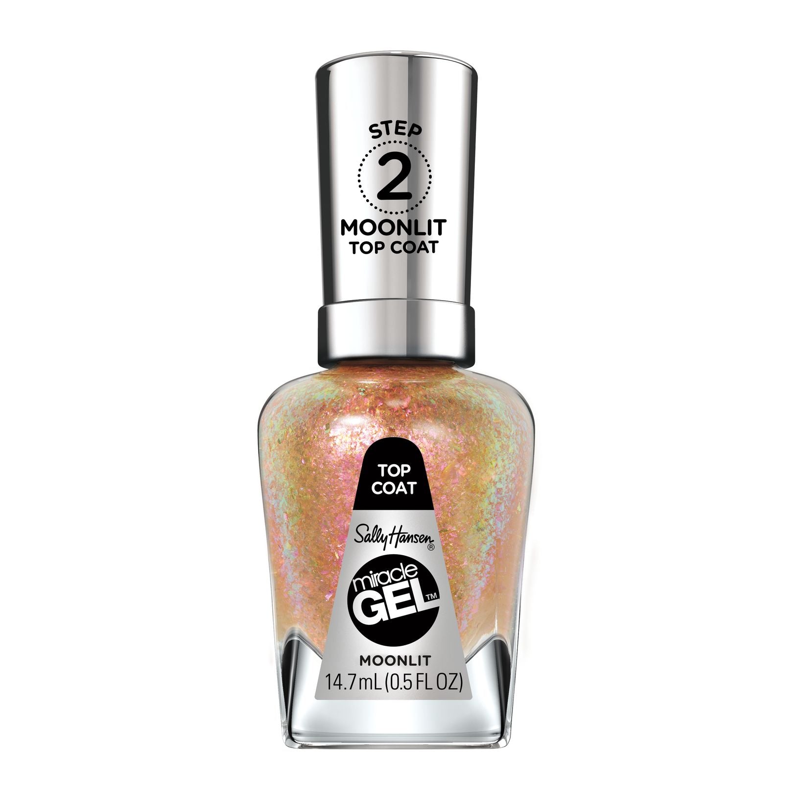 Miracle Gel Nail Polish Top Coat - Moonlit Top Coat White