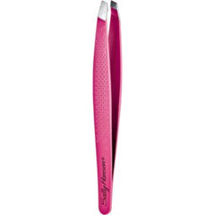 Sally Hansen Raise Some Brows tweezers in pink with a textured grip.