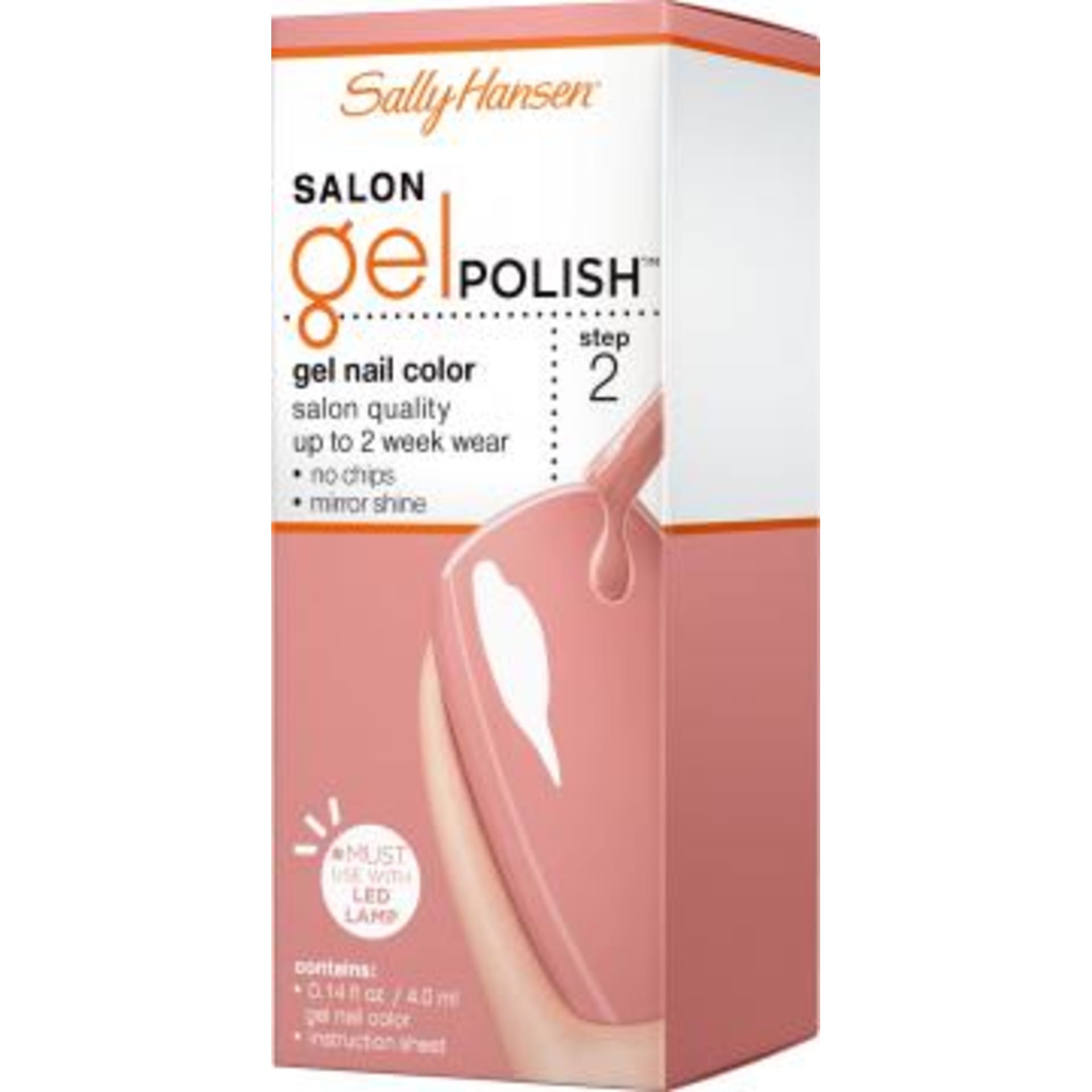 Salon Gel Polish Gel Nail Color - Pink Pong